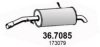 PEUGE 173087 End Silencer